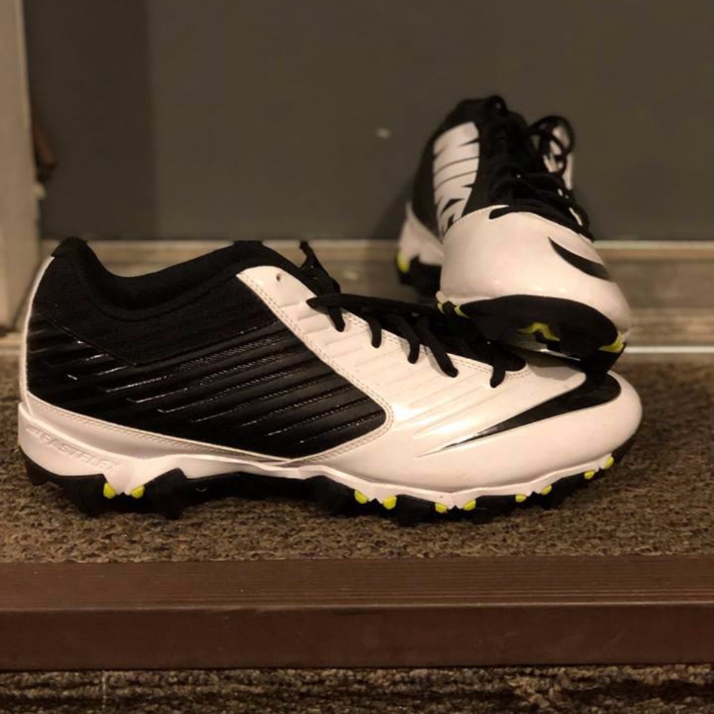 strike shark football cleats